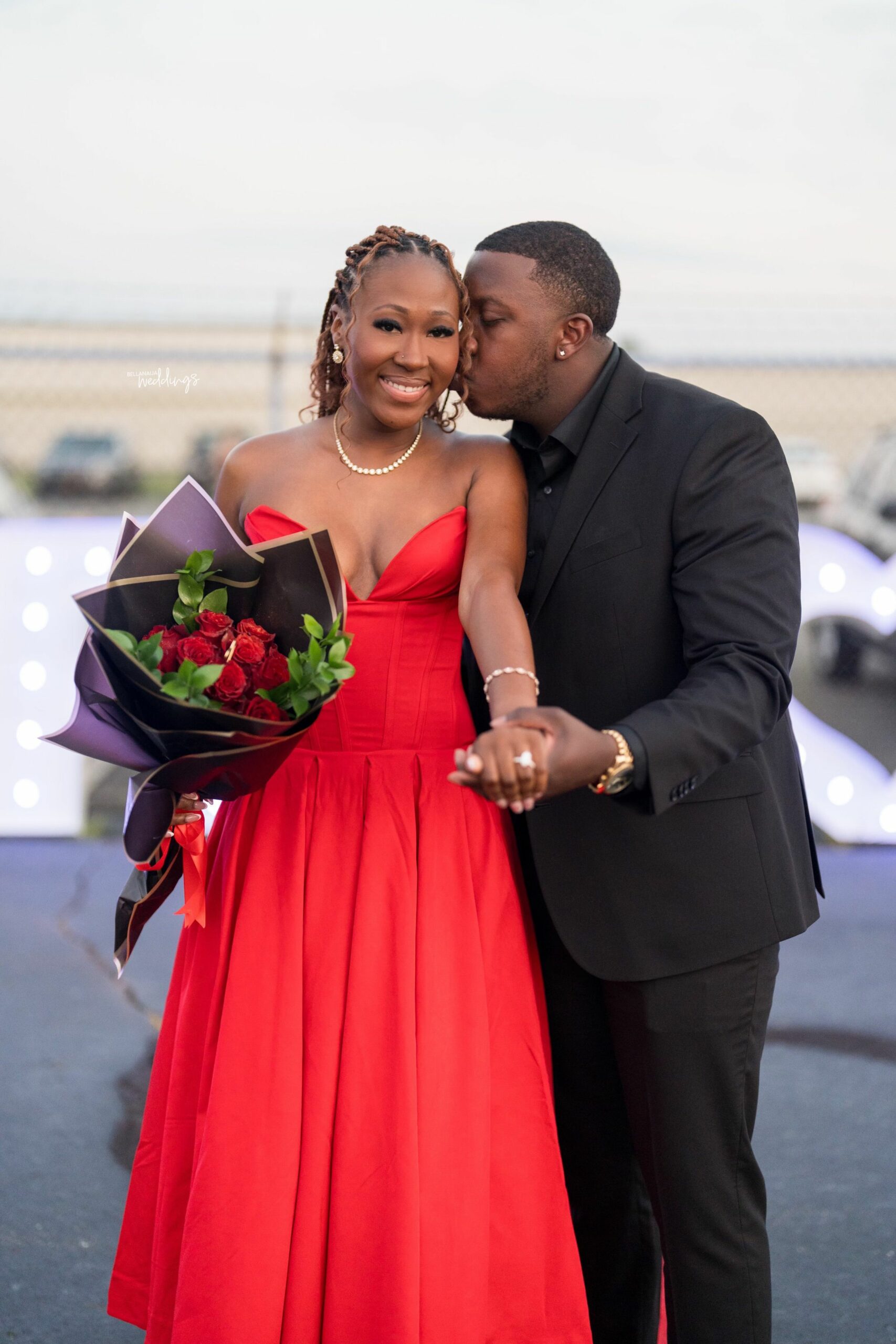 A Romantic Helicopter Proposal! Get pleasure from Adetayo & Damarr’s #BNBling