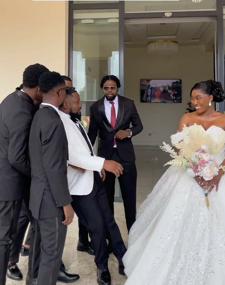 This Groom’s Response Throughout The First Look Second With His Bride is Priceless!