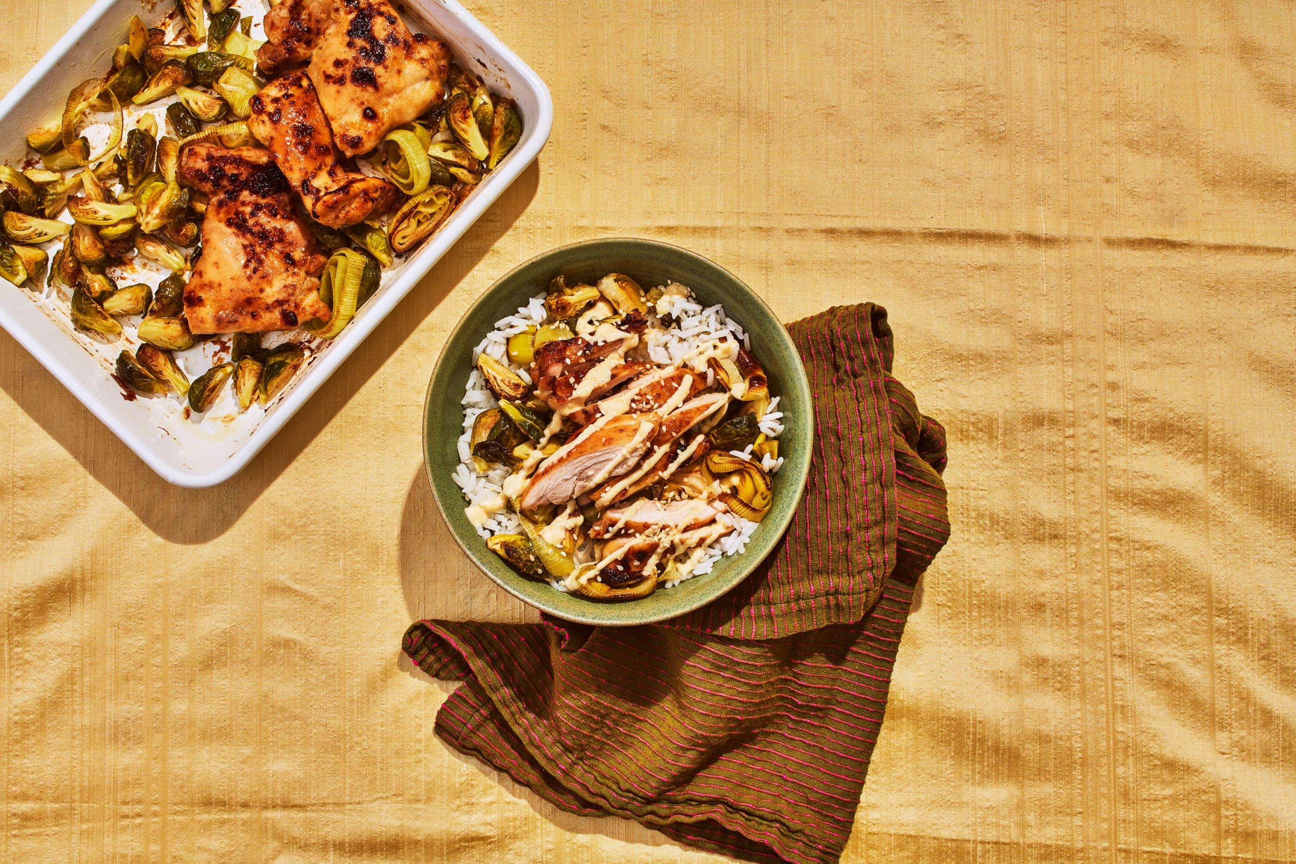 Miso-mayo Rooster Bowl