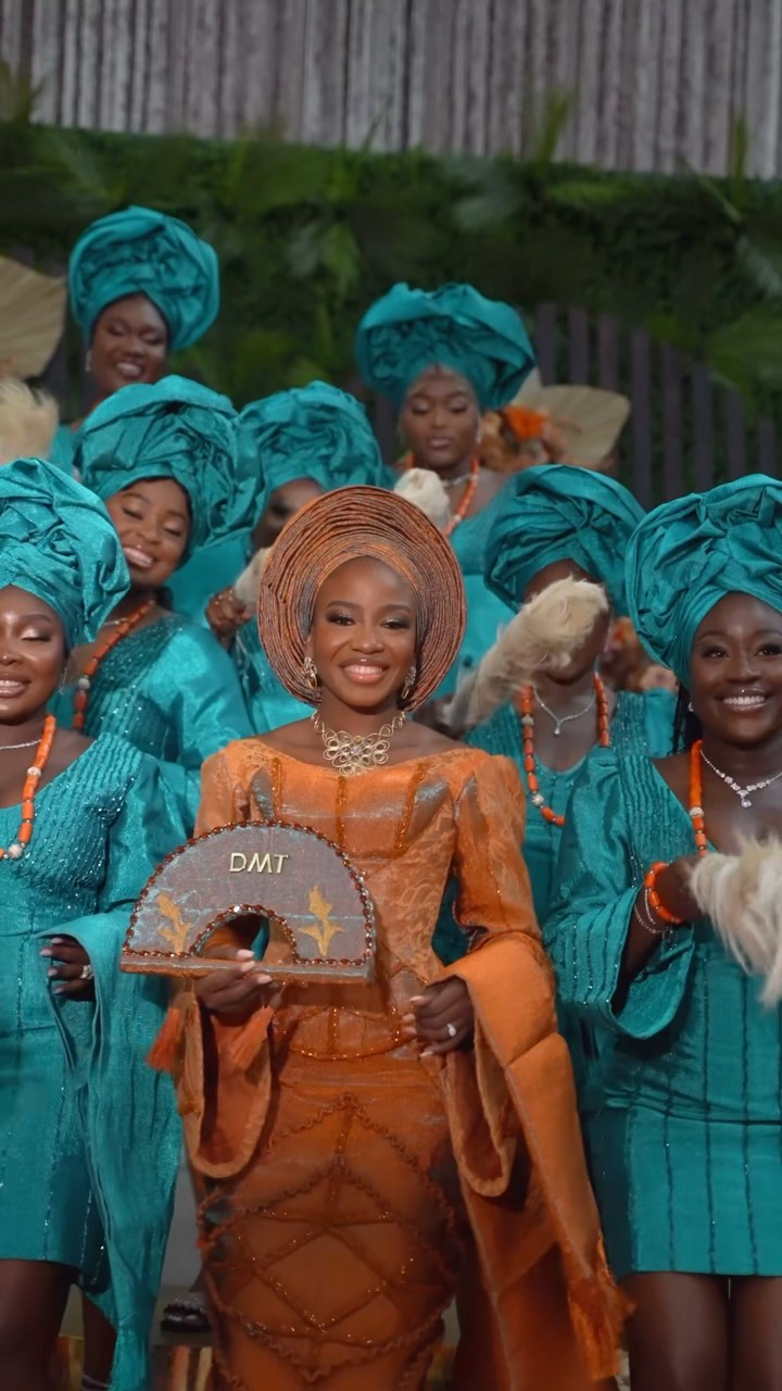This Yoruba Conventional Wedding ceremony Was a Lovely Fusion Vibes & Model – Watch