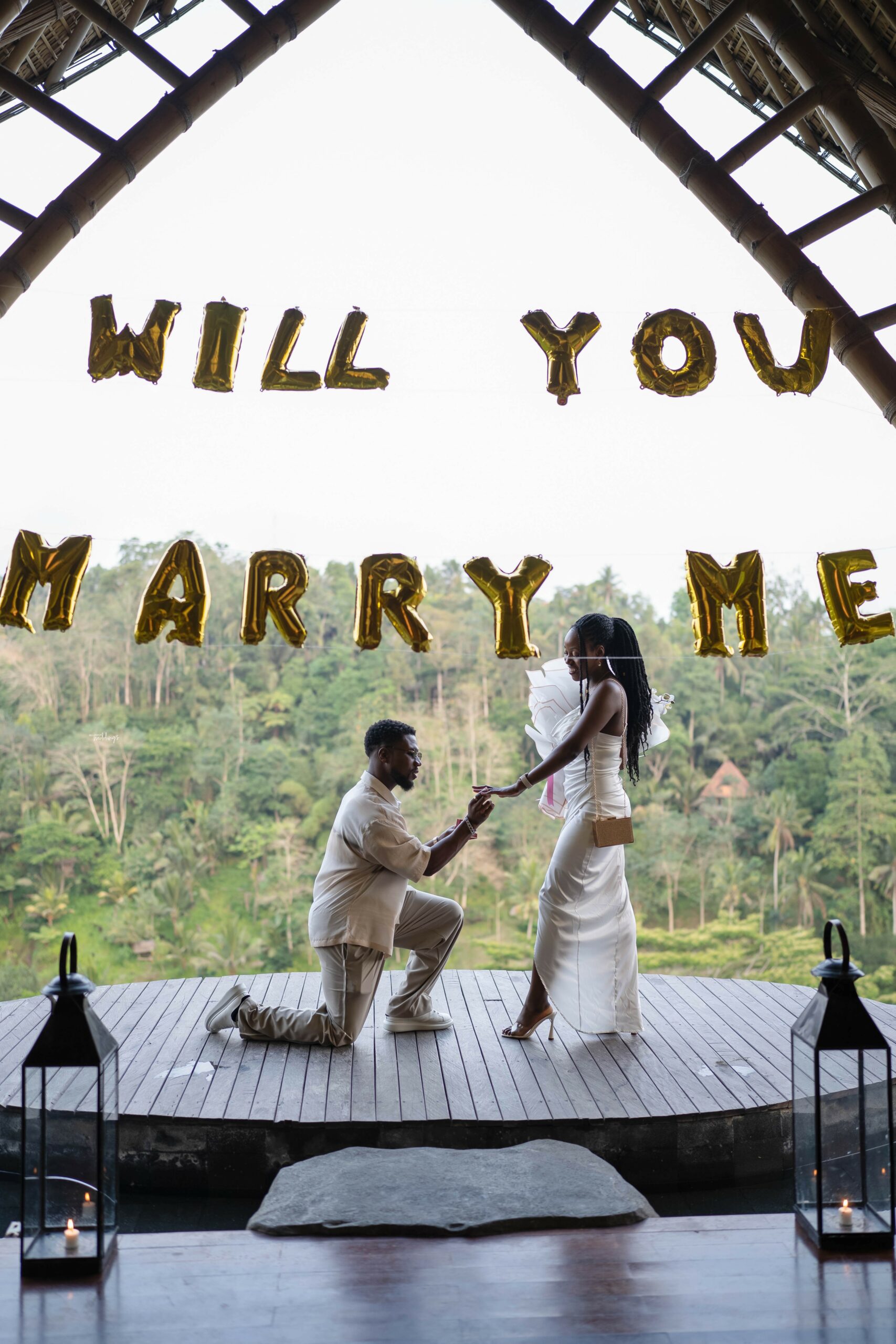 A Candy ‘Sure’ In Bali! Eunice & Samuel’s Proposal Was Pure Magic