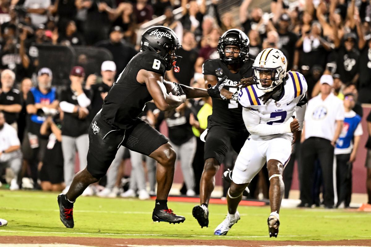 On the spot reactions to No. 14 Texas A&M soccer group victory versus No. 8 LSU
