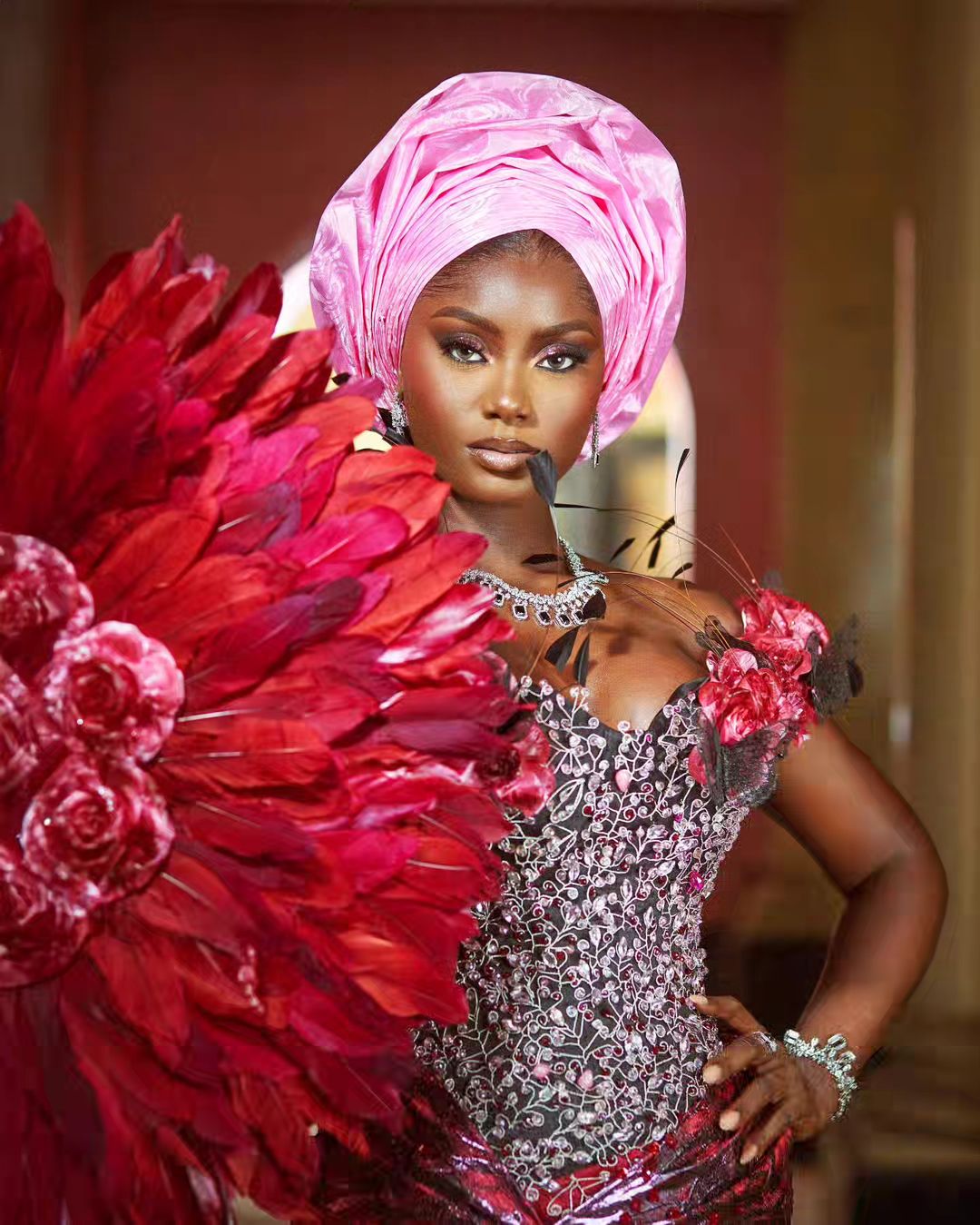 Add The Wow Impact To Your Conventional Marriage ceremony With This Magnificence Look