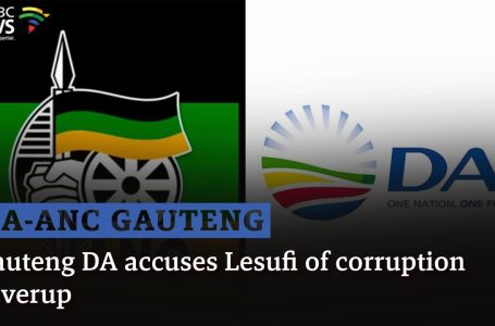 Gauteng DA accuses Lesufi of corruption coverup