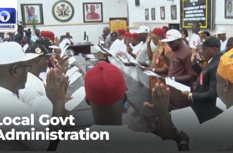 LG Administration: Soludo Swears In LG Chairmen, Deputies