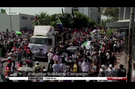 Palestine Solidarity Marketing campaign held in CPT – Mariska Botha has extra