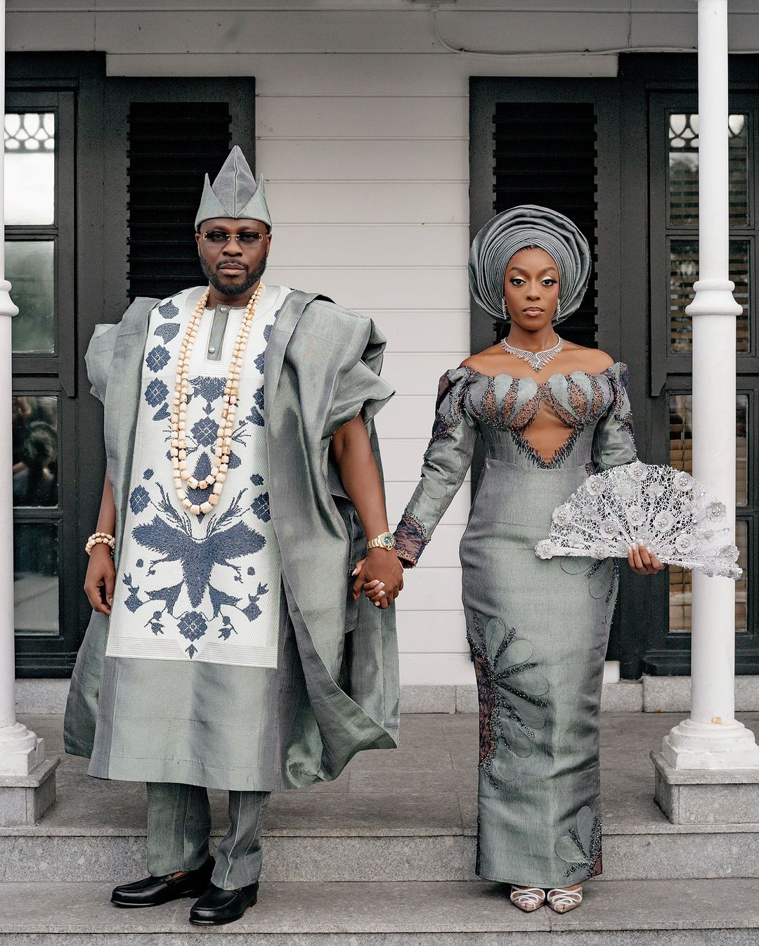 Seun and Lekan Stormed London With Their Lit Yoruba Trad! Take pleasure in The Video