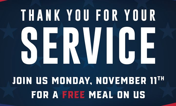 Declare Jumper Steakhouse & Bar Honors Veterans and Lively Navy Members with a Free Meal on Veterans Day