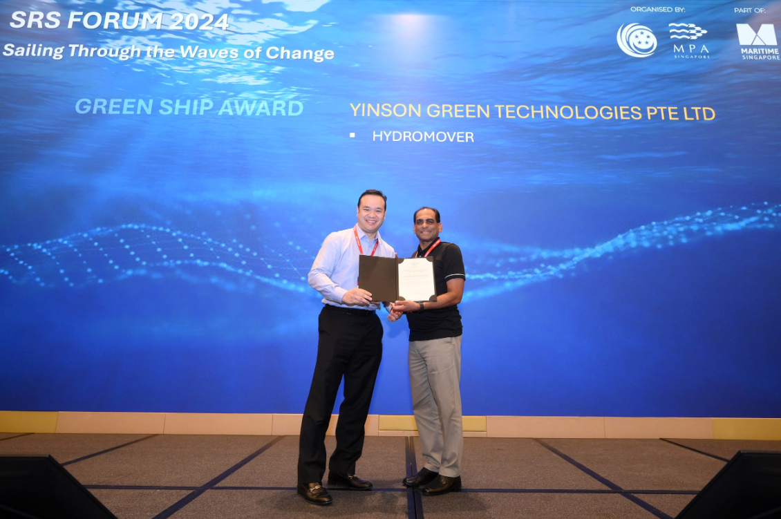 Yinson GreenTech’s all-electric cargo vessel receives Inexperienced Ship Award