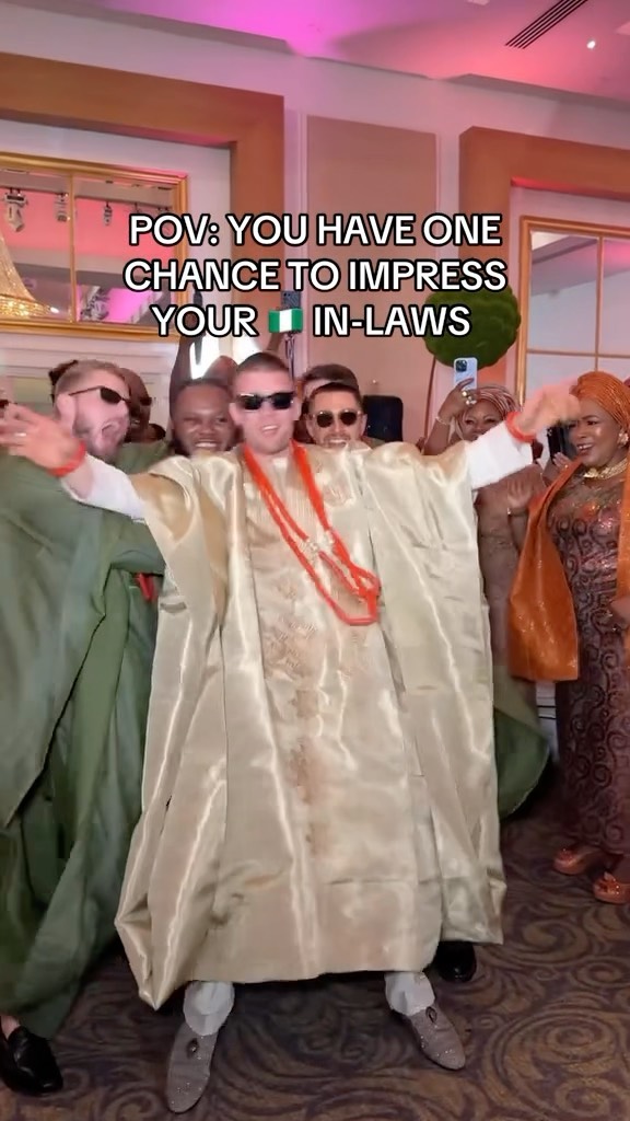 This British Groom Confirmed Up With Vibes and Type For His Yoruba Bride