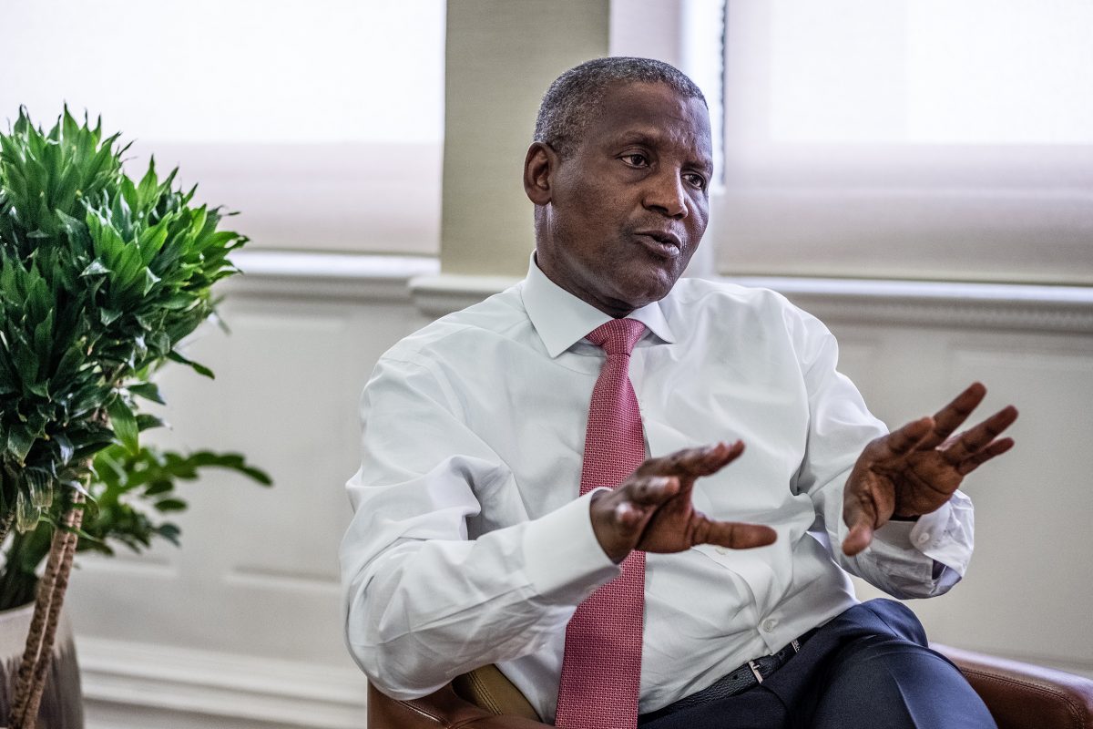 Dangote: Deregulation Is Not Inexperienced Mild For Low-High quality Merchandise