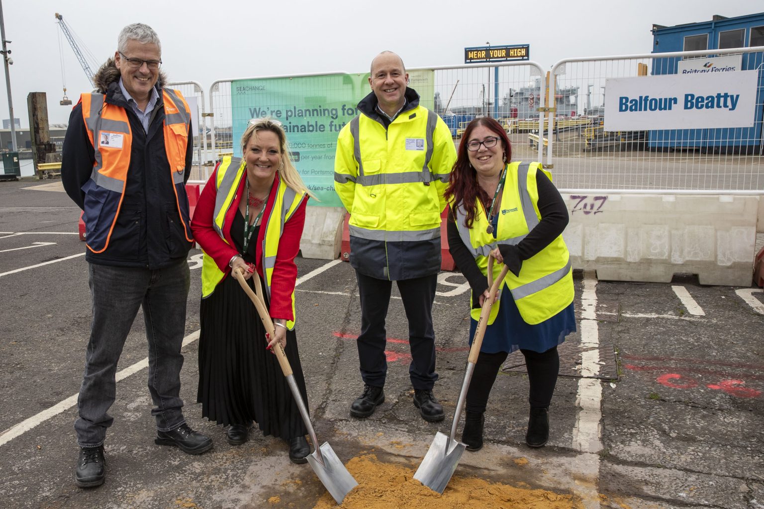 Work begins on Portsmouth Worldwide Port’s shore energy system