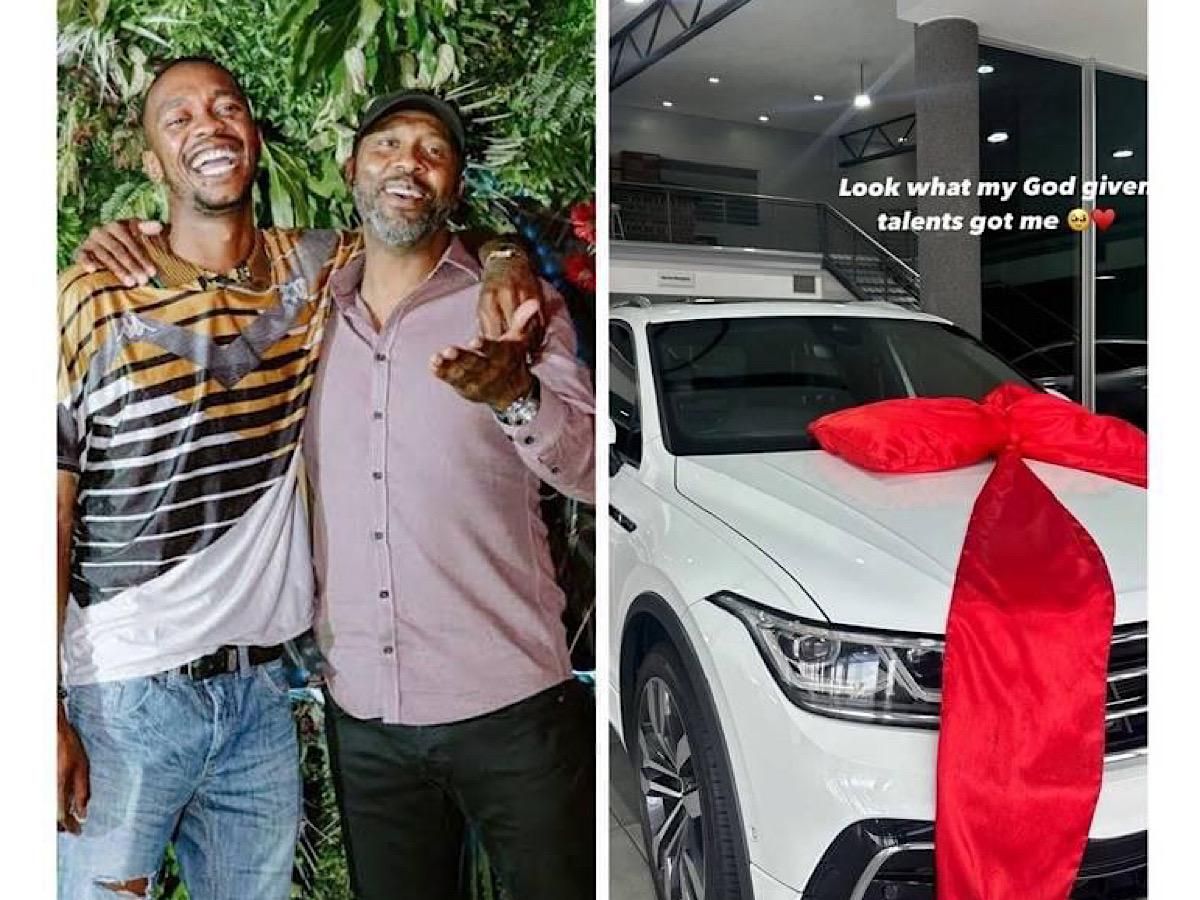 PICTURE: Kaizer Chiefs legend’s son flaunts new automobile