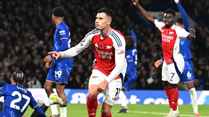 Arsenal and Chelsea play out thrilling 1-1 draw at Stamford Bridge