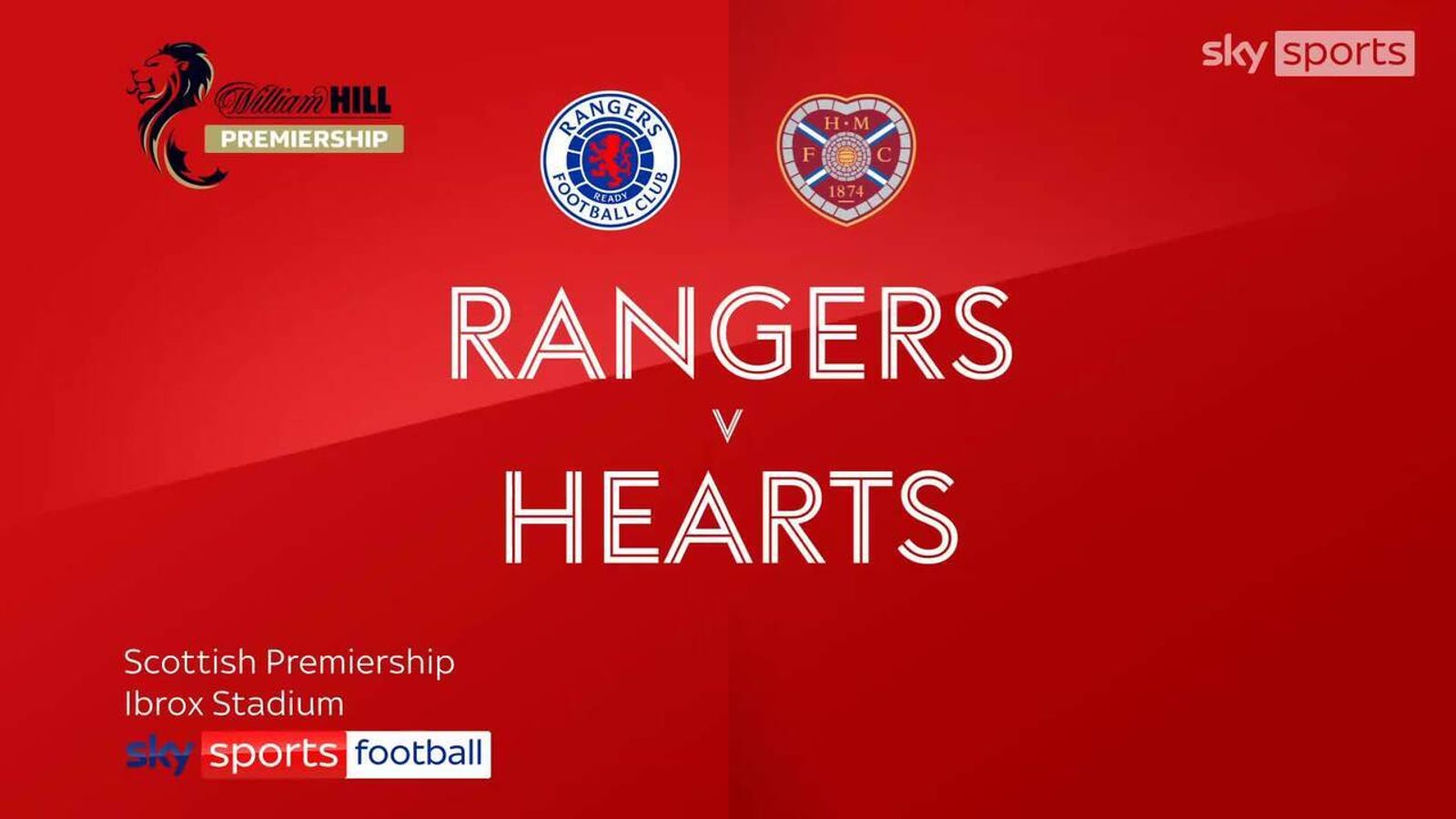 Watch highlights from the Scottish Premiership match between Rangers and Hearts. “