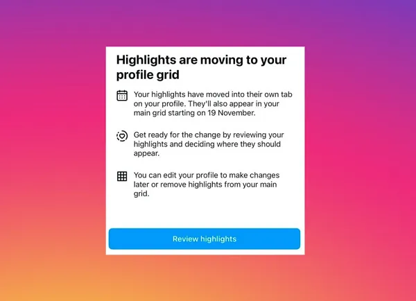 Instagram’s Shifting Your Tales Highlights to Their Personal Tab