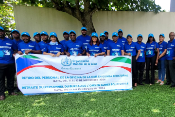 WHO Equatorial Guinea workers retreat 2024