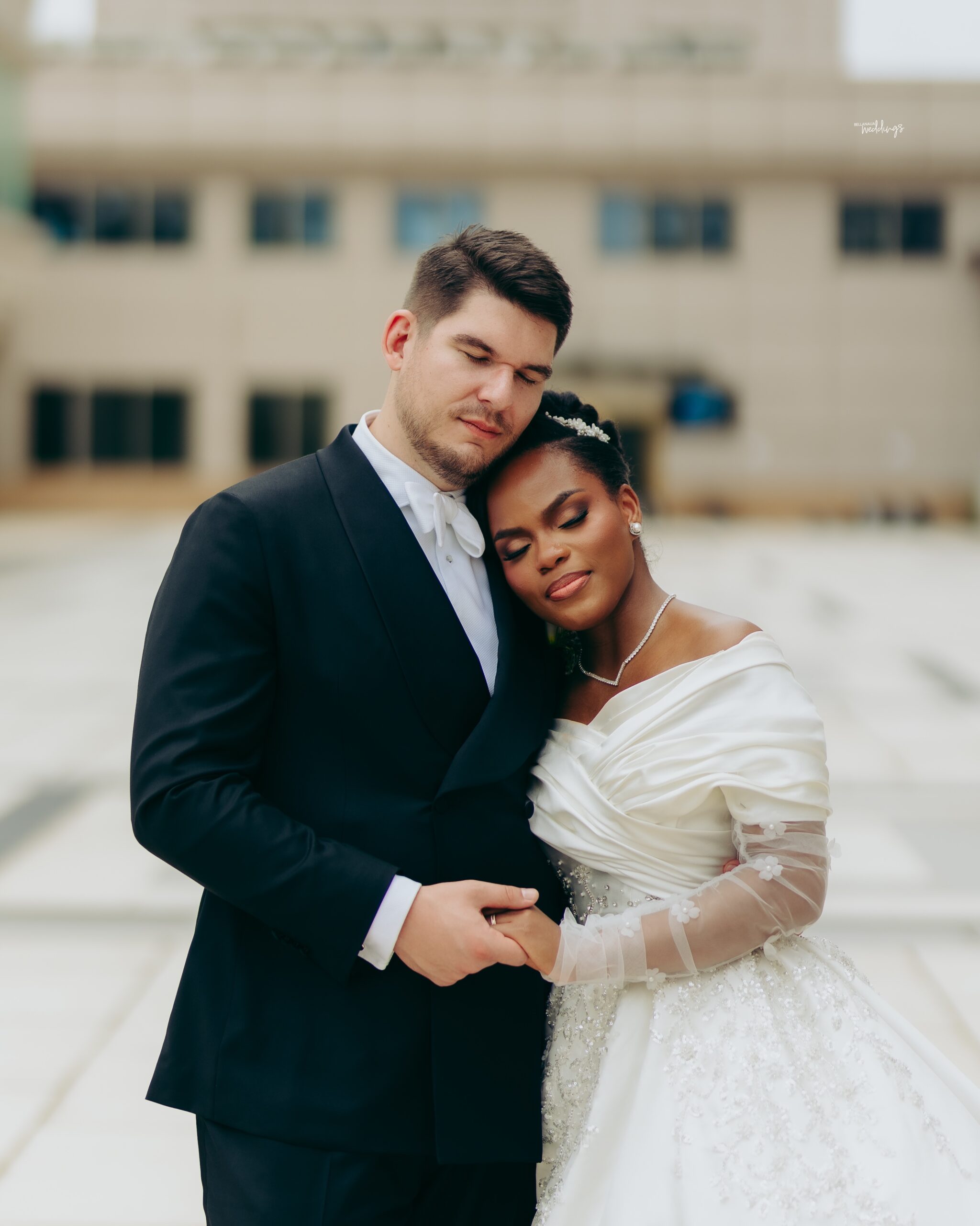 Falling in Love Was Simple For Winnie and Max! Take pleasure in Their White Wedding ceremony Images