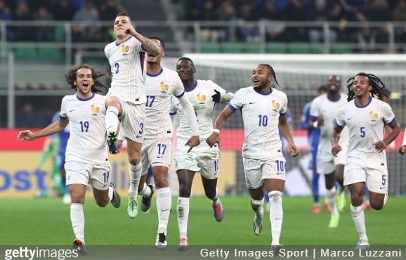 Italy 1-3 France: Speaking factors as Rabiot and Digne shine at San Siro