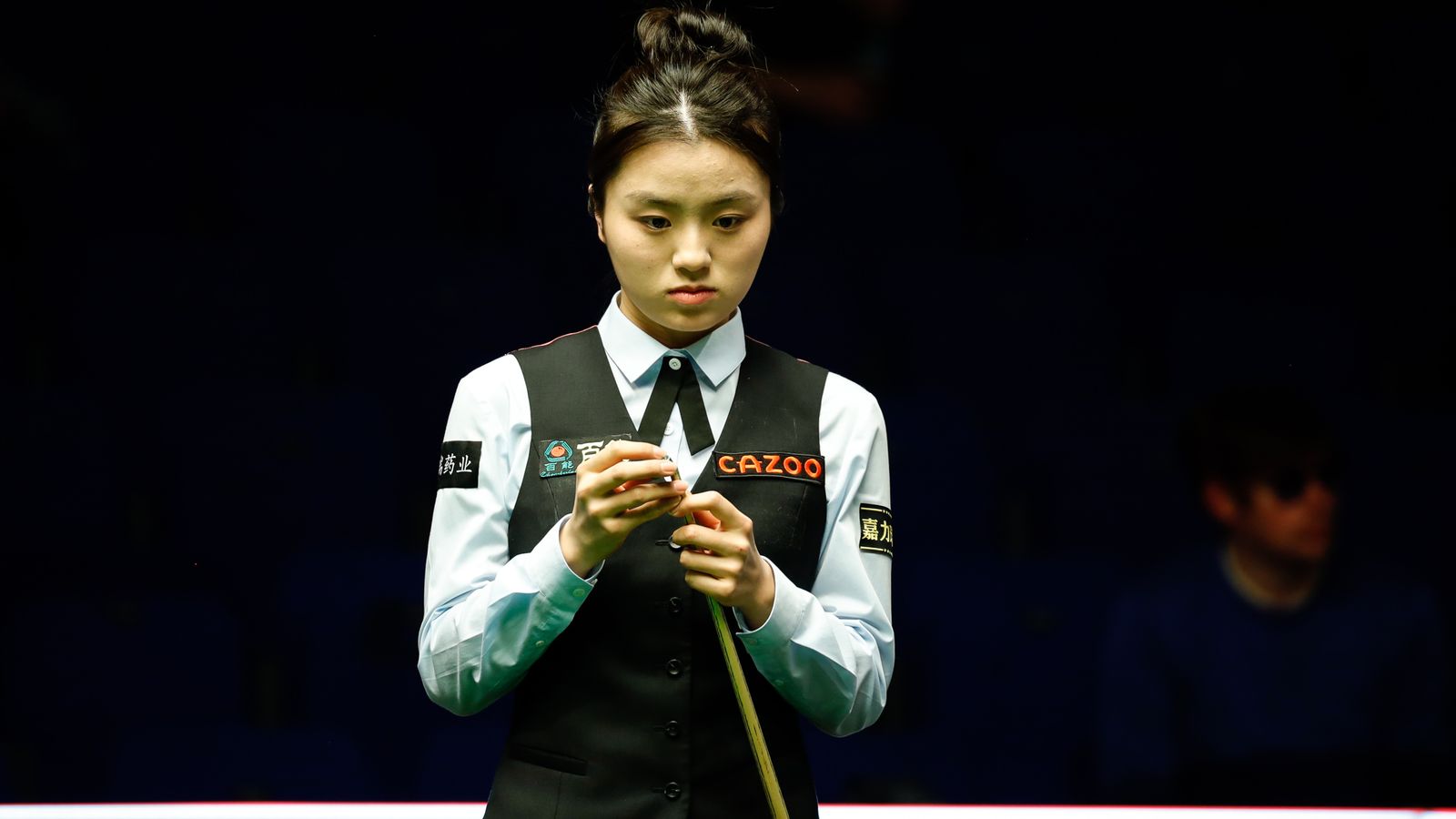 Womens world snooker champion Bai Yulu falls quick in bid to achieve the UK…