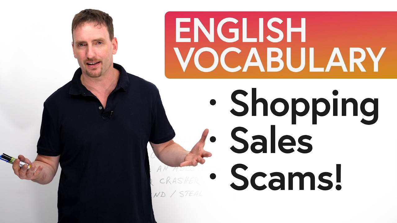 Communicate Like a Native Shopper: English Vocabulary for Buying, Gross sales…and SCAMS!