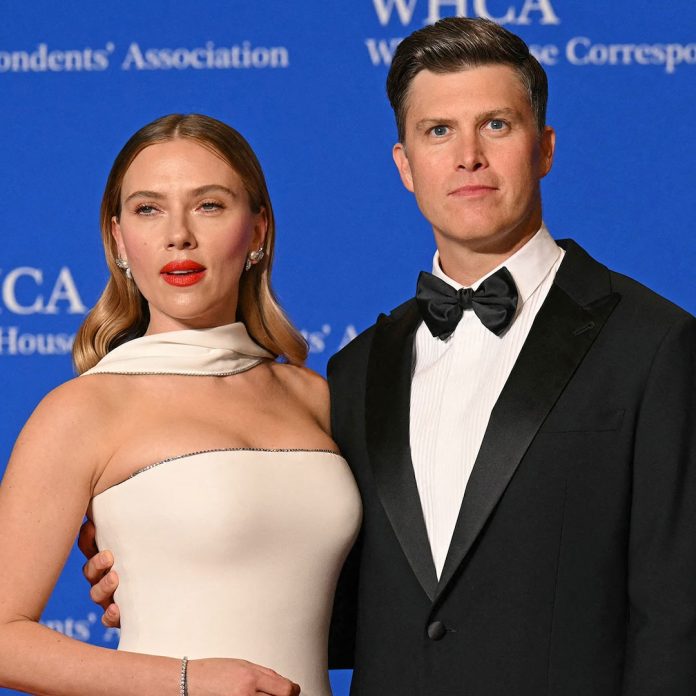Scarlett Johansson Admits Husband Colin Jost Has a “Naughty Facet”