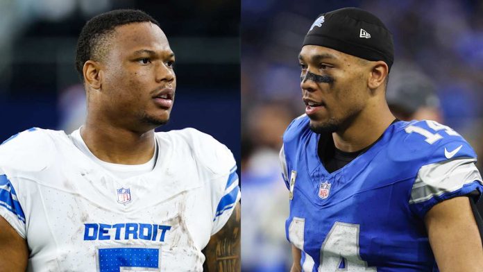 Lions’ David Montgomery, Amon-Ra St. Brown energetic for Thanksgiving Day sport vs. Bears                          Nov 28, 2024