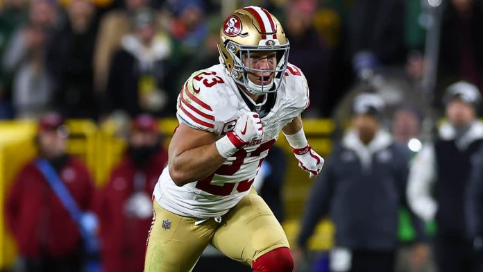 Niners HC Kyle Shanahan: ‘Unfair’ to count on prime Christian McCaffrey after lacking eight weeks                          Nov 28, 2024