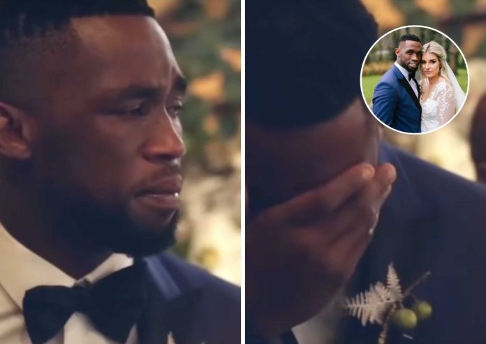 Siya Kolisi weeps on wedding ceremony day in throwback clip [video]