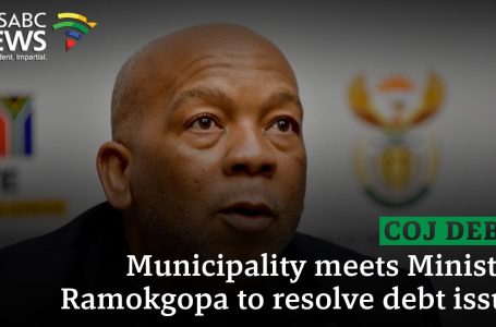 COJ Debt | Municipality meets Minister Ramokgopa to resolve debt concern