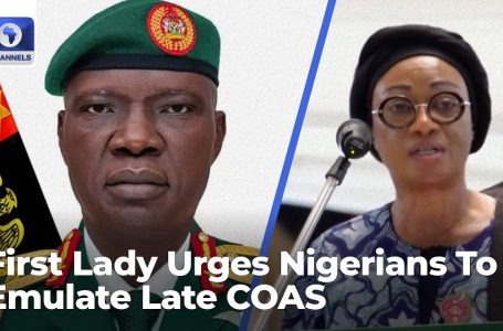 First Girl Urges Nigerians To Emulate Late COAS Lt Gen Lagbaja