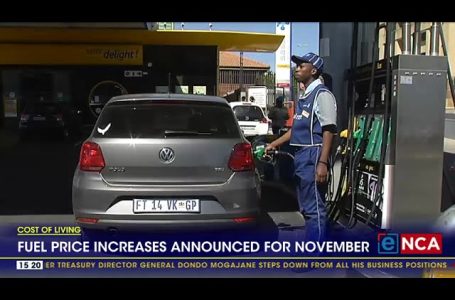 Gas worth improve to take impact from November 6