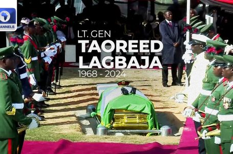 [Full Video] Tinubu, Shettima, Others Pay Final Respects To Late COAS Lt. Gen Lagbaja | LIVE