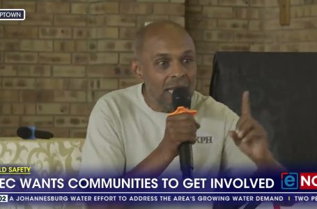 Gauteng training MEC needs communities to become involved