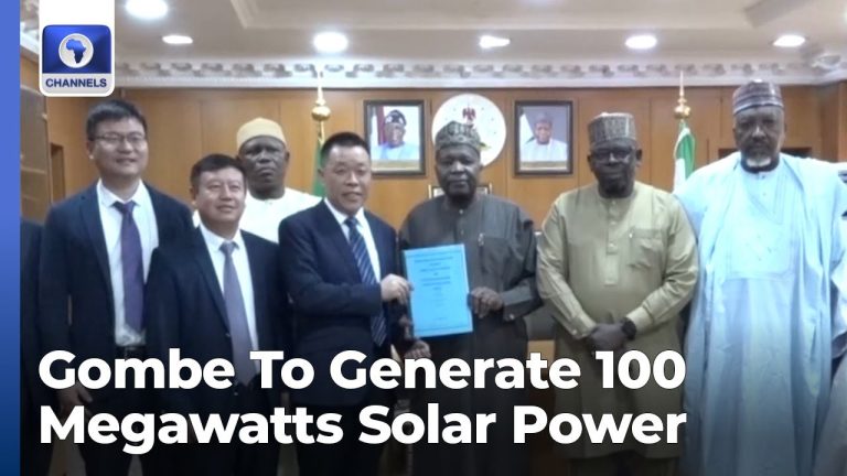 Gombe State To Generate 100 Megawatts Photo voltaic Energy