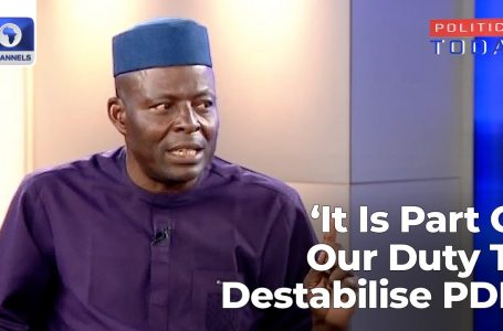 It Is Half Of Our Responsibility To Destabilise PDP, Says An APC Chieftain Cletus Obun  Politics At the moment