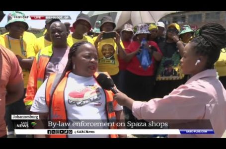 Joburg | Spaza retailers by-law enforcement operations below method