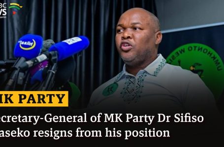 MKParty  Secretary-Common resigns | In dialog with Professor Dirk Kotze