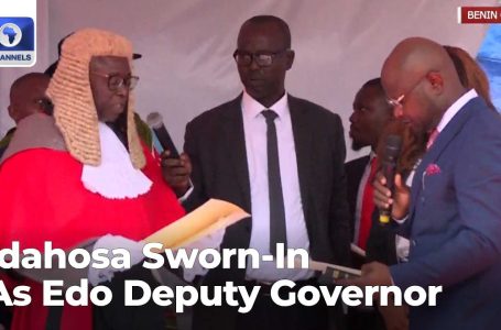 Second Dennis Idahosa Was Sworn-In As Edo Deputy Governor