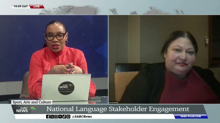 Nationwide Language Stakeholder Engagement Discussion board: Lisa Combrinck