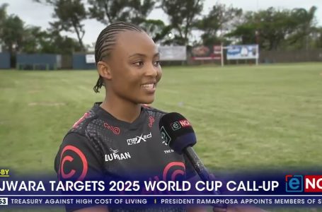 Nobuhle Mjwara targets 2025 Rugby World Cup call-up