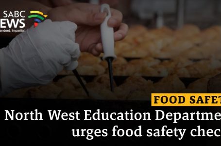 North West | Training Division urges meals security checks