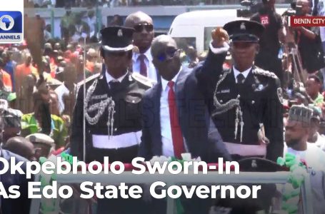 Okpebholo Sworn In As Edo State Governor | Reside