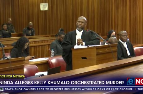 Police investigator, Gininda alleges Kelly Khumalo orchestrated Senzo Meyiwa homicide