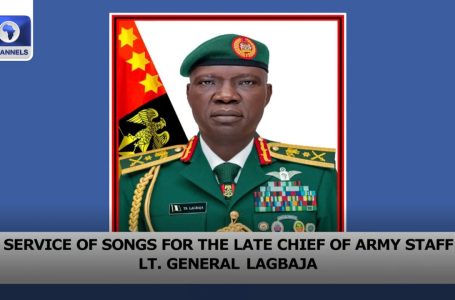 Service Of Songs For Late Chief Of Military Employees Lt. Normal Lagbaja | Dwell