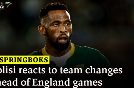 Springboks | Kolisi reacts to crew modifications forward of England recreation