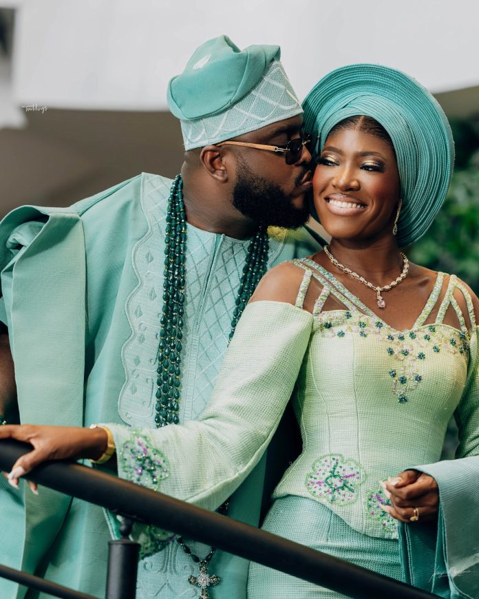 From Teenage Crush to Ceaselessly Love! Simi & Tofunmi’s Yoruba Trad Was a Blast