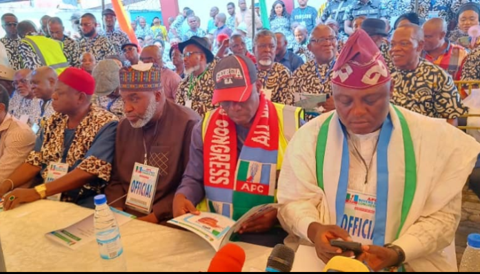 Tony Okocha vows to unseat Fubara as Rivers APC elects new leaders at congress, mum on courtroom order