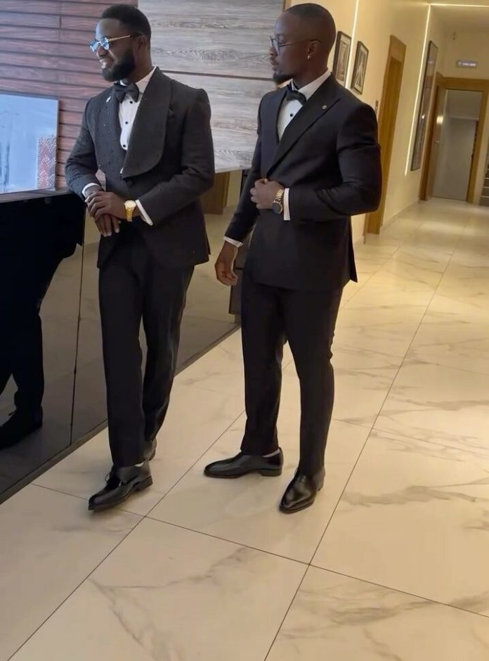 This Gentleman Took His Groomsman Responsibility Critically `