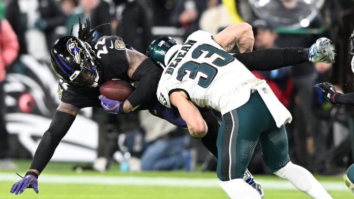 Cooper DeJean was even stunned that he absolutely picked up Derrick Henry in excellent sort out in opposition to the Ravens